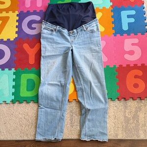 Abercrombie & Fitch maternity Blue Denim Jeans